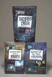 Skeleton Creek Complete Set Lot of 3 HC W/Sleeves Book 1,2 &4 by Patrick Carman  - Bild 1 von 11
