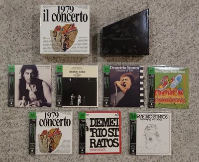 Demetrio Stratos Area Mini LP CD Promo Box Set (7 Titles) Japan Authentic Mint Foto 1 de 4