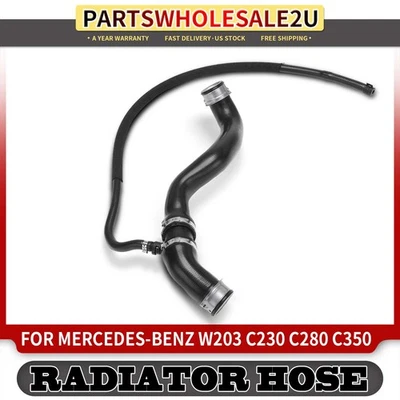 Manguera de refrigerante de radiador para Mercedes-Benz W203 C230 C280 2006-2007 C350 2006 superior Foto 1 de 4