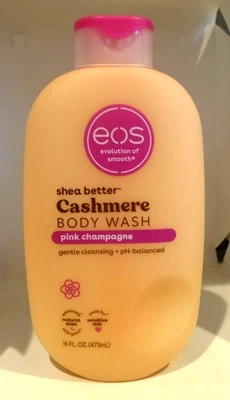 Jabón corporal eos Shea Better Cashmere, champán rosa, 16 fl oz Foto 1 de 2