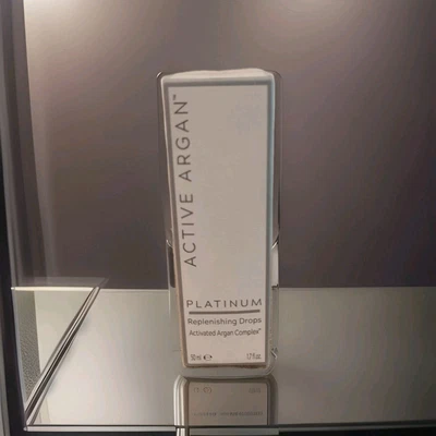 Gotas de reposición Active Argan Platinum 1,7 fl oz. ¡Nuevo!!! Foto 1 de 4