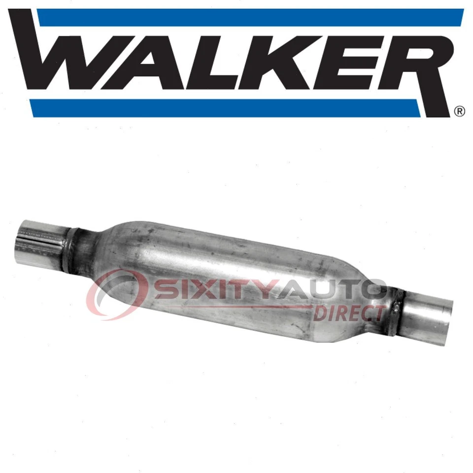 Walker SoundFX Exhaust Resonator for 1981 Pontiac Laurentian 5.0L V8 - yx Foto 1 de 4