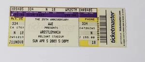 WWE Wrestlemania 25 5. April 2009 At Reliant Stadium Ticketmaster Ticket Stub - Bild 1 von 2