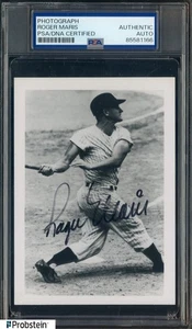 Roger Maris Signed Photograph PSA/DNA Authentic AUTO - Picture 1 of 2