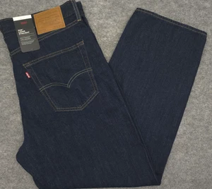 NEU Levis Premium 568 Loose Straight Jeans 36x30 Neu Mit Etikett Dark Navy Herren - Bild 1 von 15
