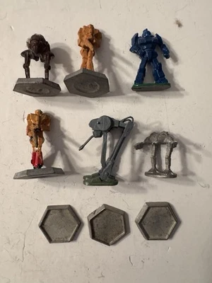 LOTE BATTLETECH ORIGINAL METAL PELTRE BATTLEMECH FASA RAL PARTHA MINIS Foto 1 de 4