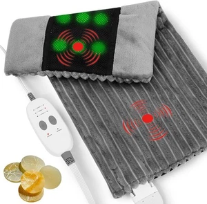 Far Infrared Heating Pad - Natural Jade Vibrating Massaging Weighted Heating ... - Picture 1 of 6