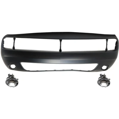 68258730AB, 5182021AB-PFM CAPA Set of 3 Bumper Covers Fascias Front for Dodge - Image 1 of 4
