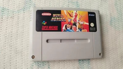 Nintendo SNES World Heroes PAL - Versão Europeia - Imagem 1 de 4