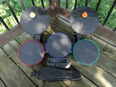 Juego de batería inalámbrico Band Hero Nintendo Wii 95521.808 - Sin soporte Foto 1 de 4