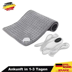 Manta térmica eléctrica para 1 persona almohadilla térmica acogedora cubierta polar DHL - Imagen 1 de 11