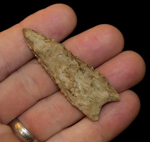 DALTON CLAY CO ARKANSAS AUTHENTIC INDIAN ARROWHEAD ARTIFACT COLLECTIBLE RELIC - Picture 1 of 6