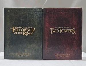 Lord of The Rings DVD Sets Fellowship & Two Towers Special Extended Edition CIB - Picture 1 of 13