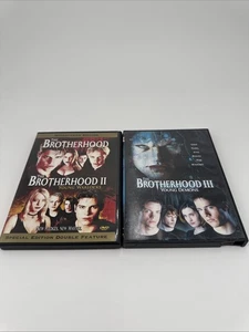 THE BROTHERHOOD TRILOGY 1 & 2 YOUNG WARLOCKS 3 YOUNG DEMONS II III HORROR DVD - Bild 1 von 5