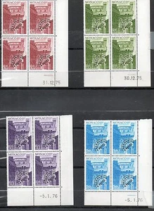 Timbre de Monaco Coins datés Préoblitéré N° 38-- 41 neuf ** MNH - Imagen 1 de 1