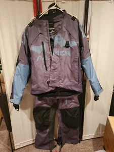 Icon Raiden DKR Motorcycle Jacket Med, Bib Waterproof Large Women. Skid plates - Picture 1 of 7