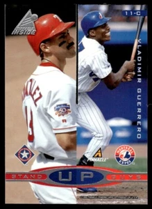 1998 Pinnacle Inside Stand Up Guys Manny Ramirez VLADIMIR GUERRERO - Picture 1 of 2
