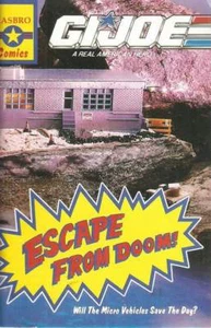 1991 GI Joe ESCAPE FROM DOOM Insert Micro Vehicle Rampage Mail away JTC P928 - Bild 1 von 6