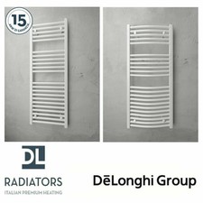 Termoarredo scaldasalviette bianco dritto o curvo acqua Fantasia DL De Longhi