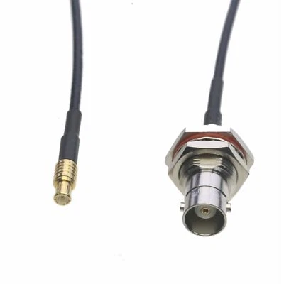 RF Cable BNC female nut bulkhead to MCX male RG316 6"~10FT for GPS antenna - Image 1 of 4