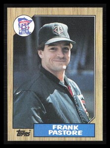 Frank Pastore 1987 Topps #576  Minnesota Twins