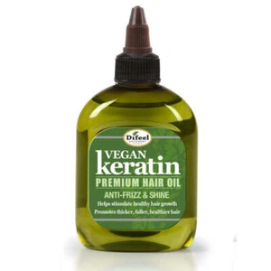 Difeel Vegan Keratin Premium Hair Oil - Anti Frizz & Shine 7.1 oz. - Picture 1 of 9