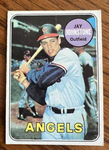 1969 Topps Béisbol Jay Johnstone #59 Ángeles En muy buen estado - Imagen 1 de 2