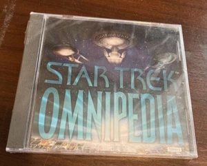 Star Trek Omnipedia PC Windows cd-rom 1995 Simon & Schuster Interactive - NEW - Picture 1 of 5