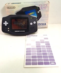 Nintendo Gameboy Advance Schwarz Color Spielkonsole AGB-001 getestet funktioniert mit Box - Bild 1 von 13