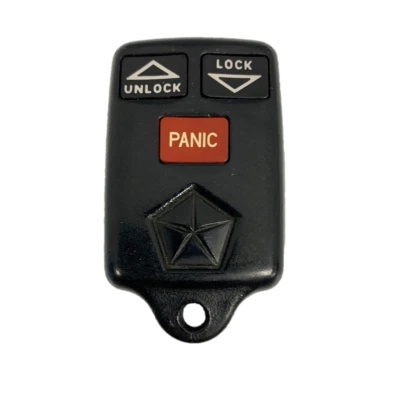 Mando a distancia de entrada sin llave OEM DODGE/CHRYSLER/JEEP de 3 botones RED PANIC GQ43VT7T Foto 1 de 3
