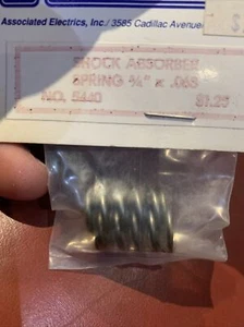 Vintage 1/8 Team Associated RC500 Pan Car Shock Absorber Spring No. 5440 - Picture 1 of 3