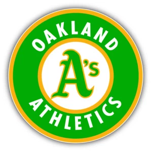Combo de béisbol Oakland Athletics MLB logotipo pegatina de parachoques de automóvil - 3"" o 5"" - Imagen 1 de 1