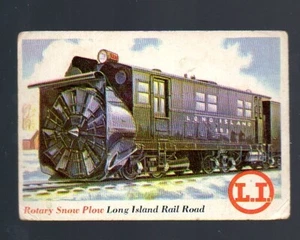 Rails and Sails (1955) - Card # 34 - TOPPS - Rotary Plow - Picture 1 of 2