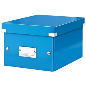 Caja De Almacenamiento Leitz Azul Click & Store WOW A5 Pequeña - Imagen 1 de 1