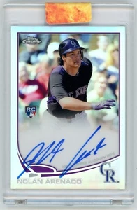 2013 Topps Chrome RC ~ Nolan Arenado ~ #78 Refractor /499 ROOKIE Autograph - Bild 1 von 2