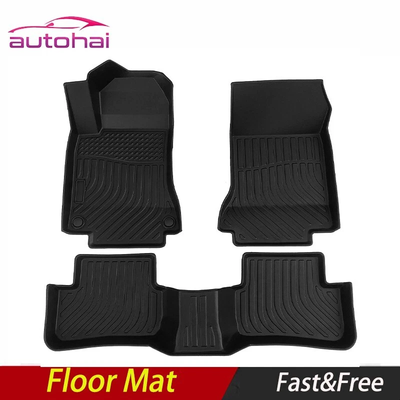 Floor Mats for Mercedes Benz CLA 2014-2019 All Weather TPE Cargo Liner TPE 3D - Image 1 of 4