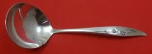 Young Love By Oneida Sterling Silver Gravy Ladle 7" Serving - Picture 1 of 1