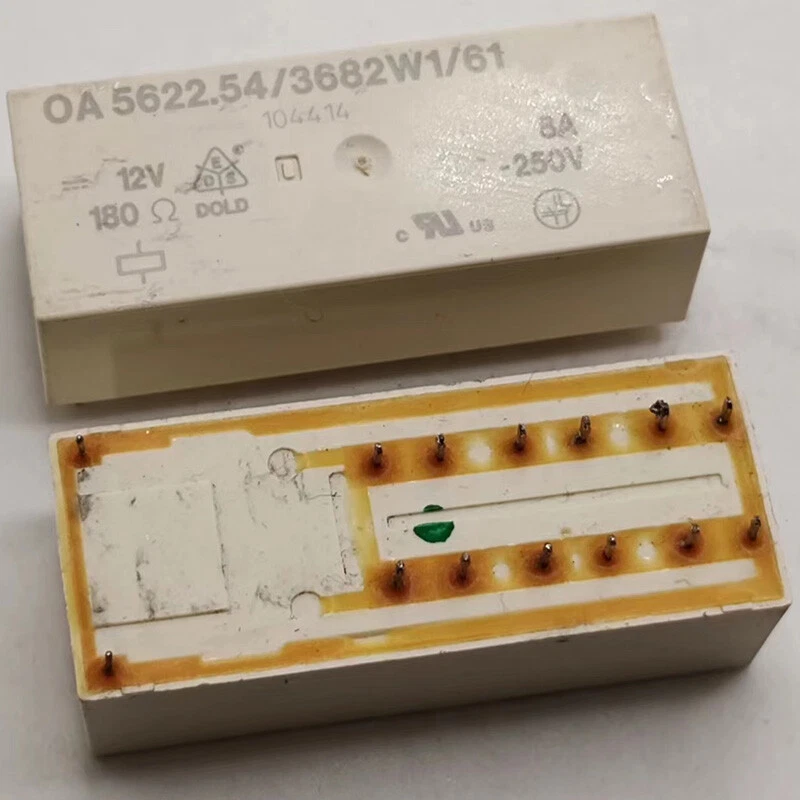 1Pce OA5622.54-3682W1-61 12V Safety Relay 8A 250VAC 14Pins Used - Image 1 of 1