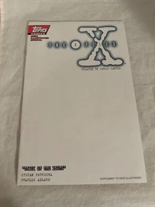 March 1995 Topps Comics X Files Trick Of The Light Hero Illustrated Comic-Mint - Picture 1 of 2