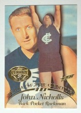 1996 Select AFL Hall of Fame Team of the Century TC4 John Nicholls