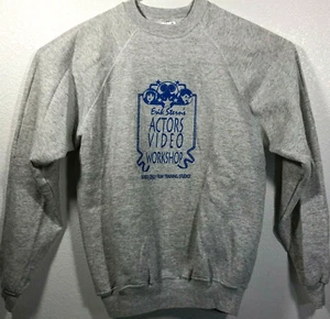 Hanes USA Erik Sterns Schauspieler Video Workshop Boise ID Sweatshirt 2XL meliert grau - Bild 1 von 8