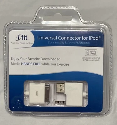 Conector Universal IFIT para iPod MP3 Para Uso com Máquinas de Fitness NOVO Pro-form - Imagem 1 de 2