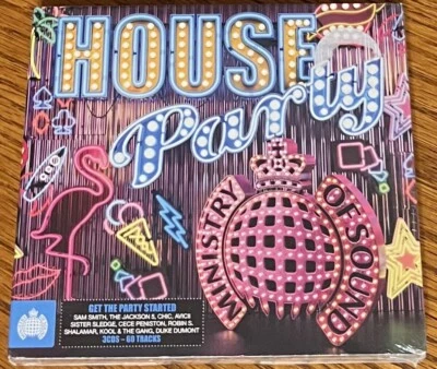 VARIOUS ARTISTS "HOUSE PARTY" BRAND NEW ORIGINAL 2015 UK 3CD ALBUM IMPORT - Image 1 of 2