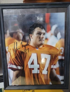 John Lynch Rookie Year Signed Autographed 8x10 Buccaneers Orange 47 Photo HOF GM - Picture 1 of 3