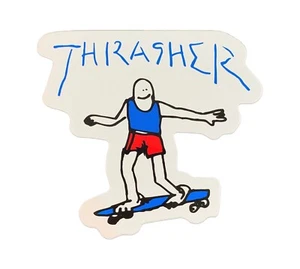 "Pegatina de patineta Thrasher 4" - Imagen 1 de 1