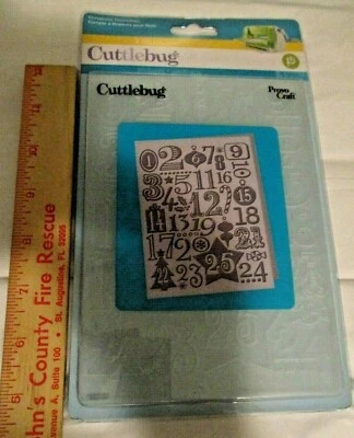 Cuttlebug 5x7 Embossing - Christmas Countdown - 37-1926 - Image 1 of 2