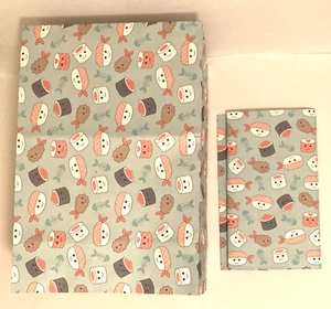 2er Set - 17" x 12" Papier Sushi dekoriert Katze Kratzbaum Halter/Abdeckungen - Bild 1 von 5