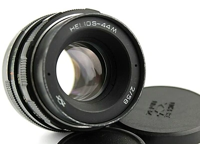 Vendedor de EE. UU. Helios 44 m 58 mm f2 ruso 8 hojas lente retrato SLR M42 montaje CLA Foto 1 de 4