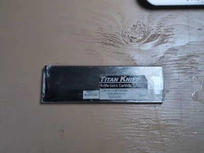 Cuchillo Titan Bloqueo Euro Bloqueo Carburo 150Lx50Wmm ES1505C Foto 1 de 4