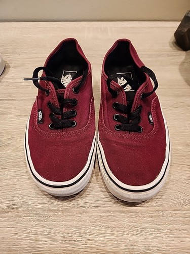 Scarpe sneakers casual Vans donna off the wall 721454 bordeaux misura 5 5